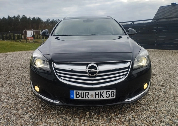 Opel Insignia cena 31900 przebieg: 218345, rok produkcji 2014 z Orneta małe 352